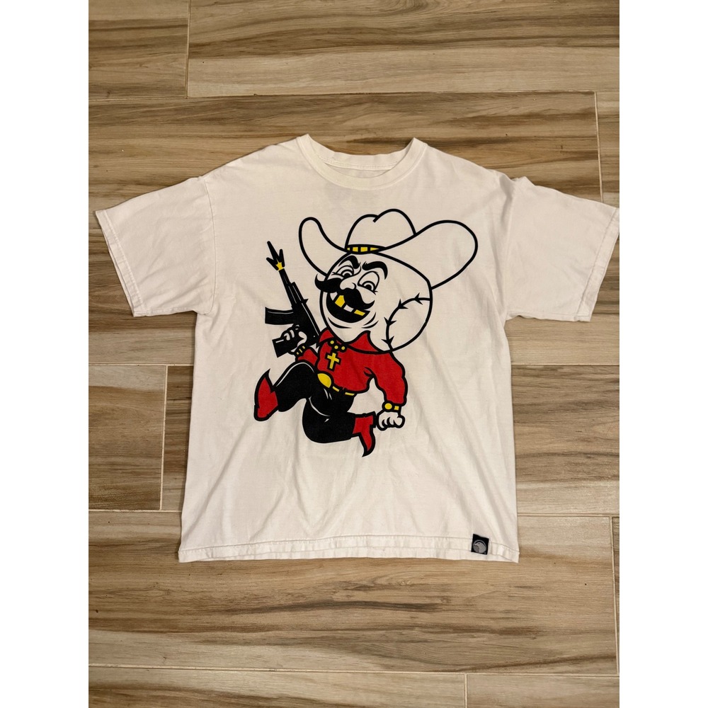 Buchones De Sinaloa Graphic T-Shirt Mens Large White Beisbol‎ Club Sinaloa Tee